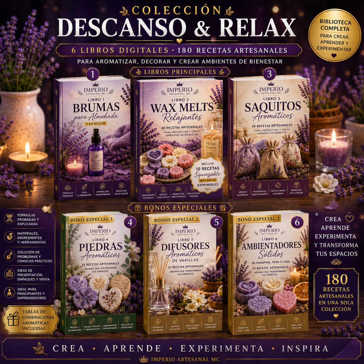 Portada de la Colección Descanso y Relax